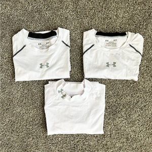 NEW- Lot of 3 Under Armour Compression Shirts Men's Medium